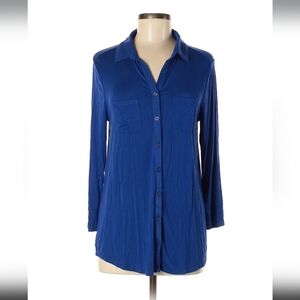 Merona 3/4 Length Button Down Collared Shirt